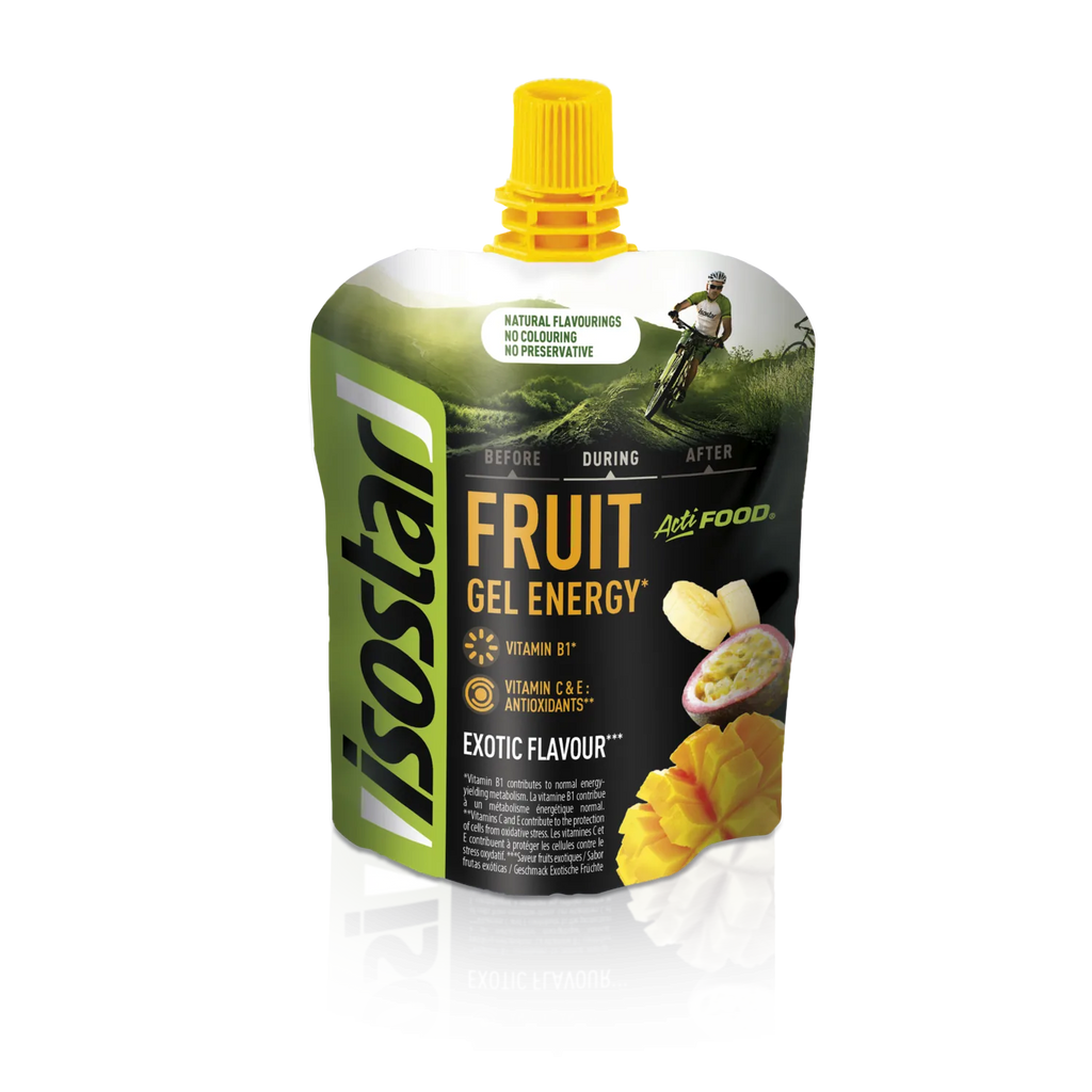 ISOSTAR ENERGY FRUIT GEL Exotic