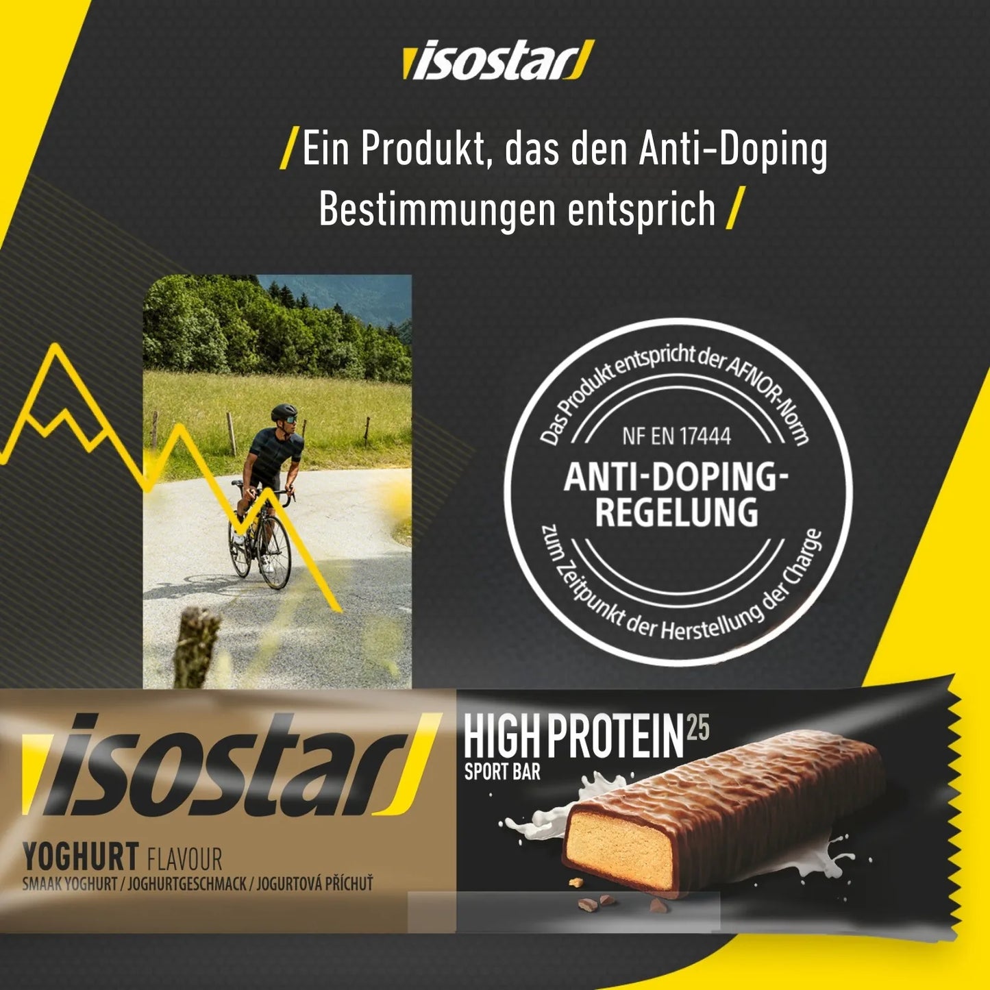 ISOSTAR HIGH PROTEIN 25 SPORT BAR Yoghurt