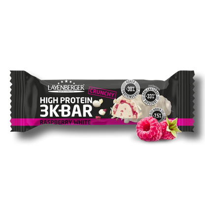 3K PROTEIN BAR CRUNCHY Raspberry White