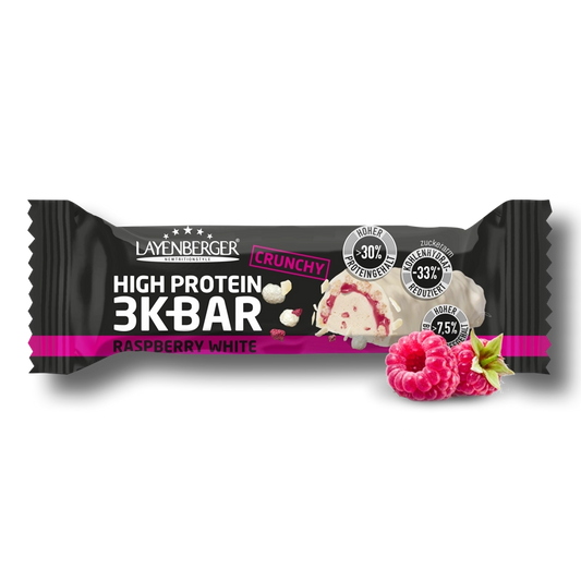 3K PROTEIN BAR CRUNCHY Raspberry White