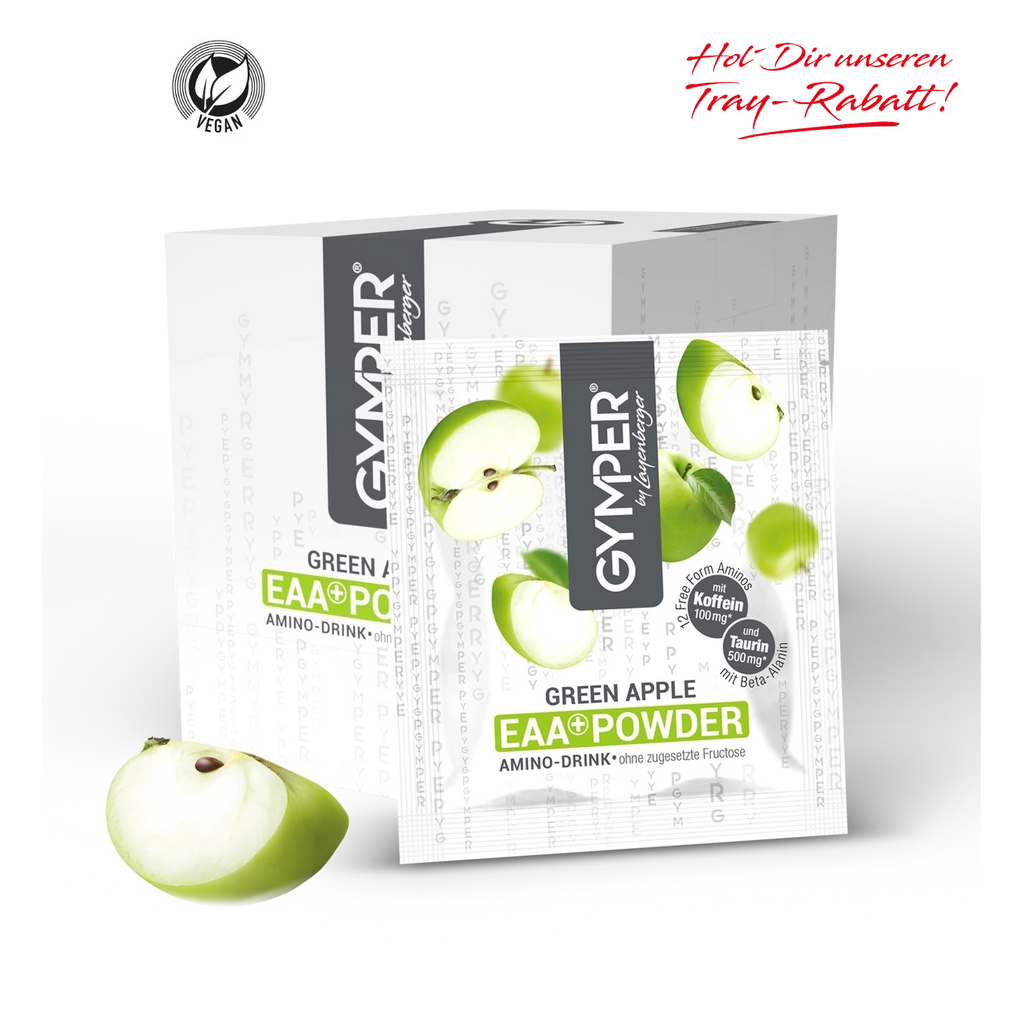 EAA+ POWDER AMINO DRINK Green Apple 20er Karton