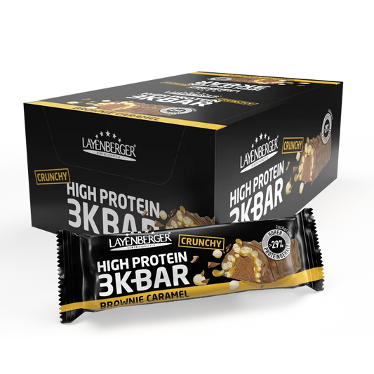 3K PROTEIN BAR CRUNCHY Brownie Caramel - LAYENBERGER Nutrition Group GmbH