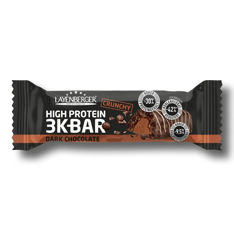 3K PROTEIN BAR CRUNCHY Dark Chocolate - LAYENBERGER Nutrition Group GmbH