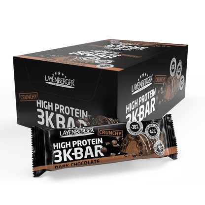 3K PROTEIN BAR CRUNCHY Dark Chocolate - LAYENBERGER Nutrition Group GmbH