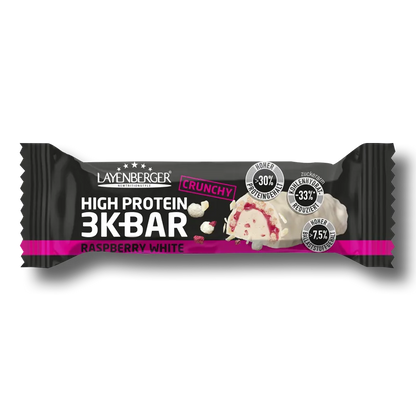 3K PROTEIN BAR CRUNCHY Raspberry White - LAYENBERGER Nutrition Group GmbH