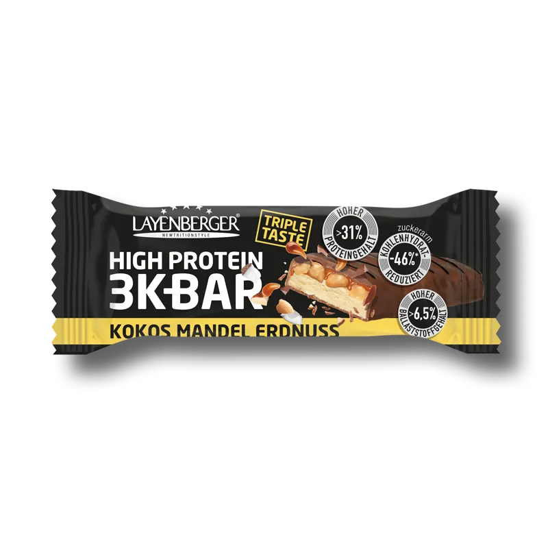 3K BAR TRIPLE TASTE Erdnuss Mandel Kokos - LAYENBERGER Nutrition Group GmbH