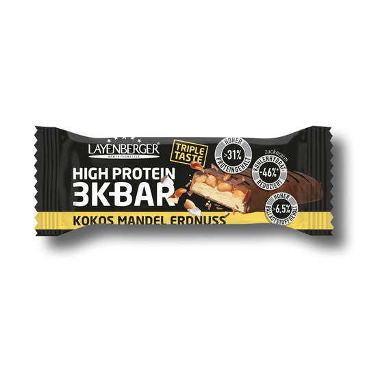 3K BAR TRIPLE TASTE Erdnuss Mandel Kokos - LAYENBERGER Nutrition Group GmbH