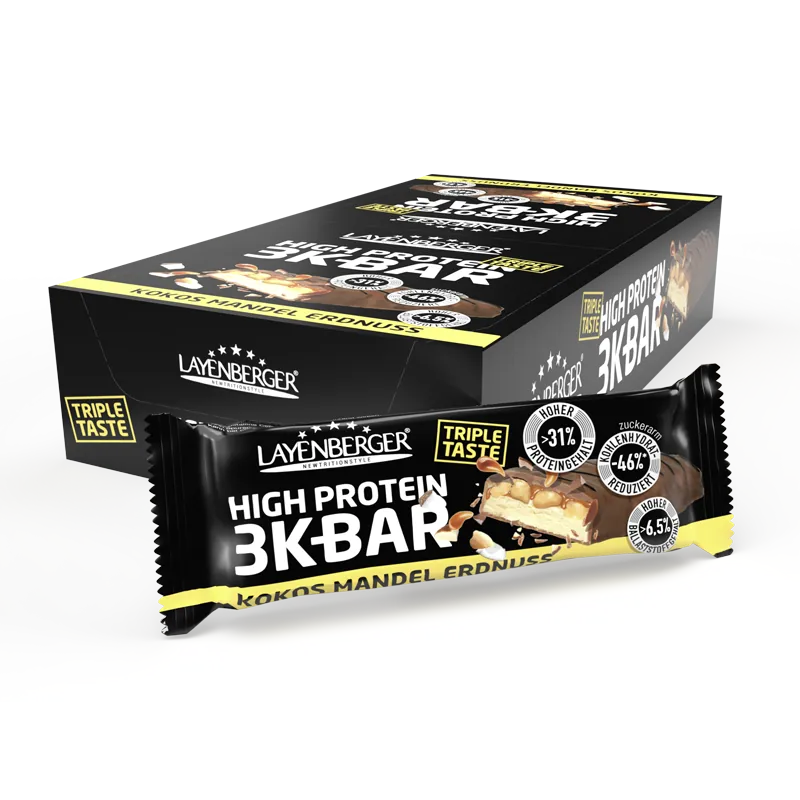 3K BAR TRIPLE TASTE Erdnuss Mandel Kokos - LAYENBERGER Nutrition Group GmbH