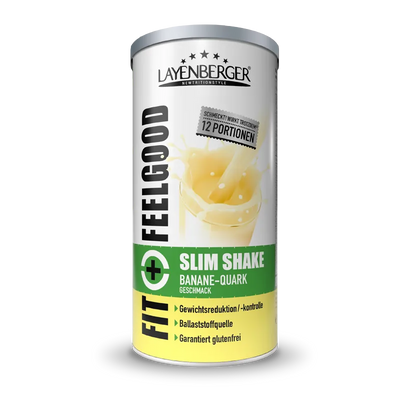 SLIM SHAKE POWDER Banane-Quark - LAYENBERGER Nutrition Group GmbH