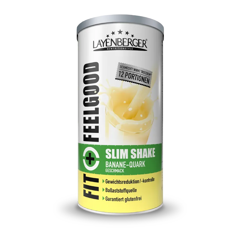 SLIM SHAKE POWDER Banane-Quark - LAYENBERGER Nutrition Group GmbH