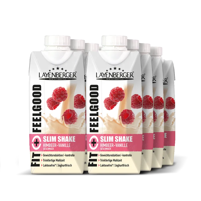 SLIM SHAKE FIXFERTIG Himbeer-Vanille - LAYENBERGER Nutrition Group GmbH