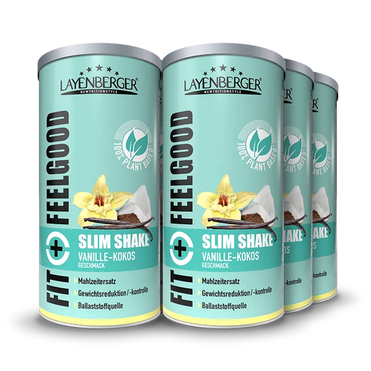 SLIM SHAKE POWDER PLANT BASED Vanille-Kokos - LAYENBERGER Nutrition Group GmbH