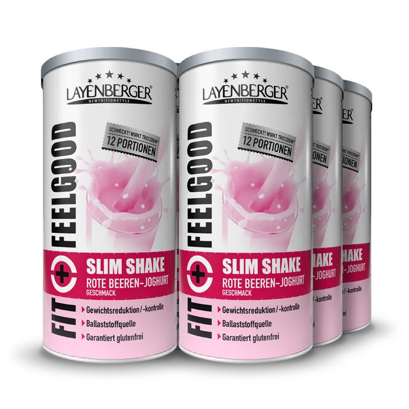 SLIM SHAKE POWDER Rote Beeren-Joghurt - LAYENBERGER Nutrition Group GmbH