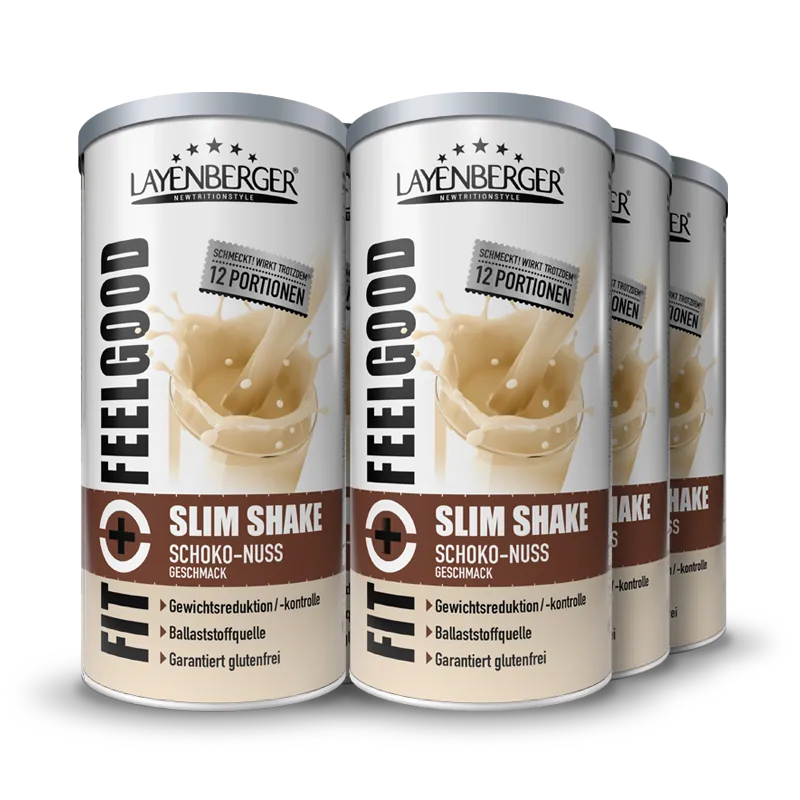 SLIM SHAKE POWDER Schoko-Nuss - LAYENBERGER Nutrition Group GmbH