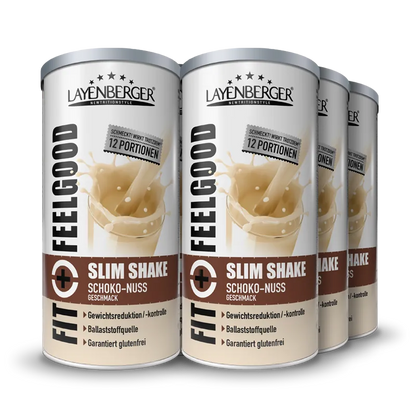 SLIM SHAKE POWDER Schoko-Nuss - LAYENBERGER Nutrition Group GmbH