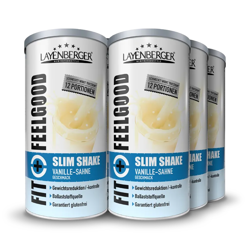 SLIM SHAKE POWDER Vanille-Sahne - LAYENBERGER Nutrition Group GmbH