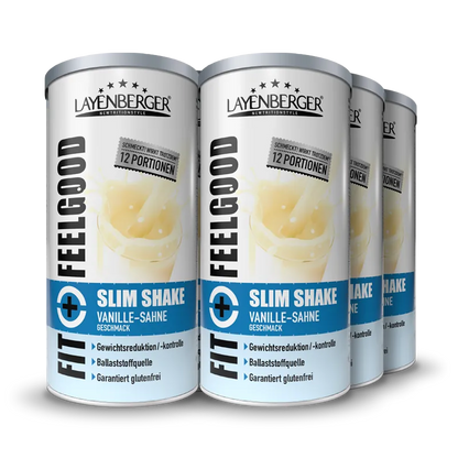 SLIM SHAKE POWDER Vanille-Sahne - LAYENBERGER Nutrition Group GmbH