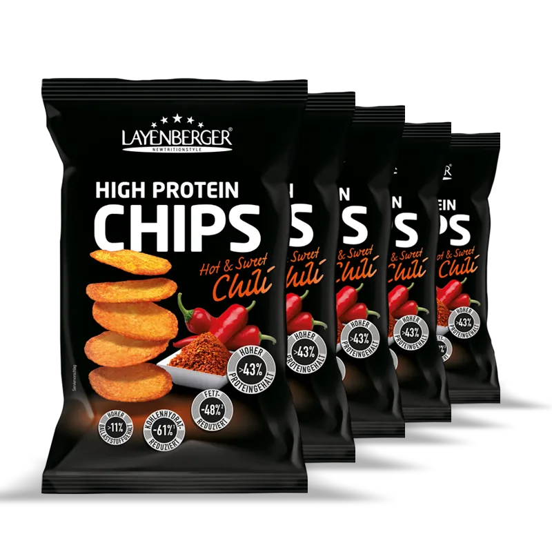 HIGH PROTEIN CHIPS Hot & Sweet Chili - LAYENBERGER Nutrition Group GmbH