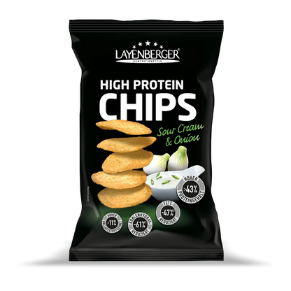 HIGH PROTEIN CHIPS Sour Cream & Onion - LAYENBERGER Nutrition Group GmbH