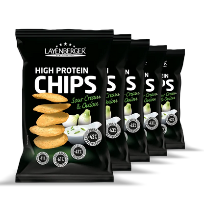 HIGH PROTEIN CHIPS Sour Cream & Onion - LAYENBERGER Nutrition Group GmbH