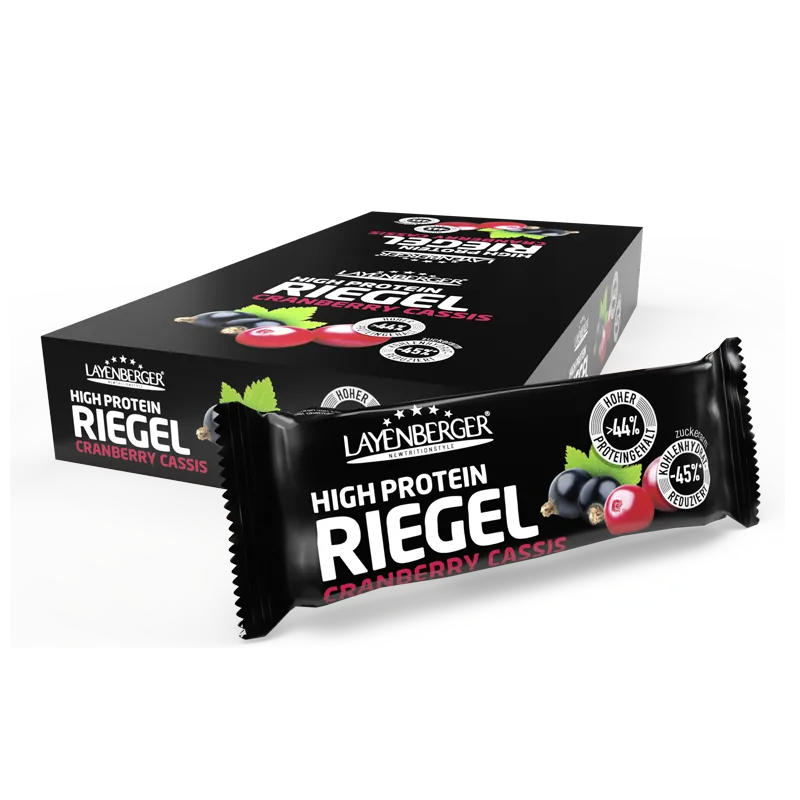 HIGH PROTEIN RIEGEL Cranberry-Cassis - LAYENBERGER Nutrition Group GmbH