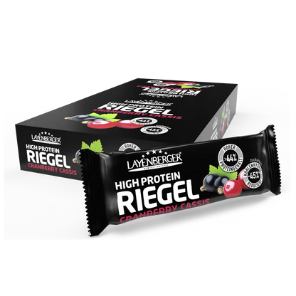 HIGH PROTEIN RIEGEL Cranberry-Cassis - LAYENBERGER Nutrition Group GmbH