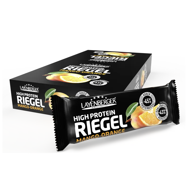 HIGH PROTEIN RIEGEL Mango-Orange - LAYENBERGER Nutrition Group GmbH