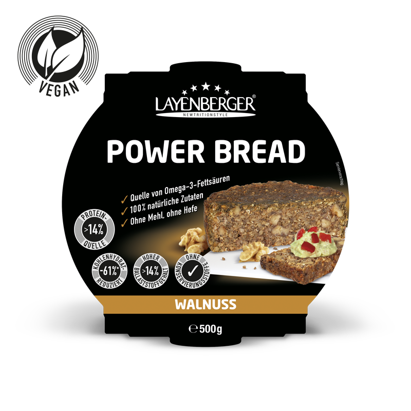 POWER BREAD Walnuss