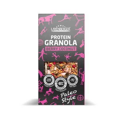 PROTEIN PALEO GRANOLA Beere Kokosnuss - LAYENBERGER Nutrition Group GmbH