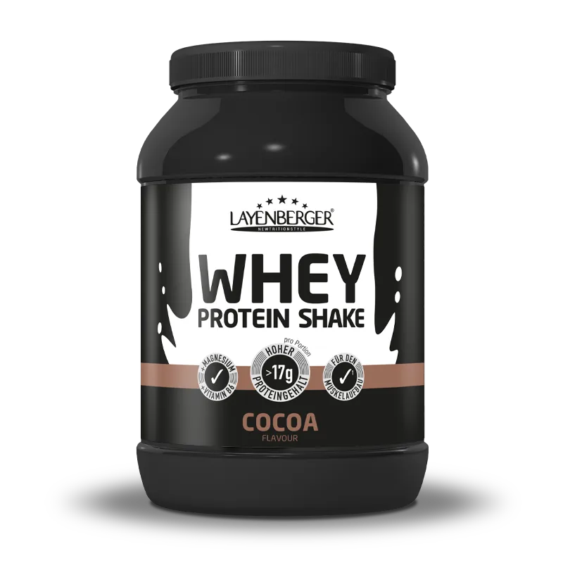 WHEY PROTEIN SHAKE Cocoa 750g - LAYENBERGER Nutrition Group GmbH