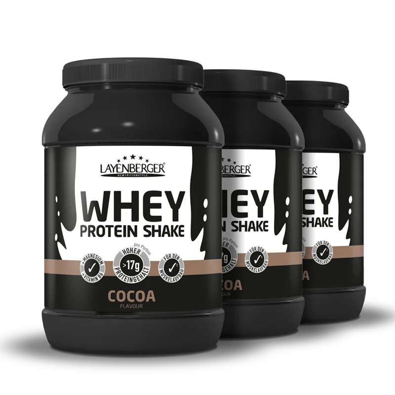 WHEY PROTEIN SHAKE Cocoa 750g - LAYENBERGER Nutrition Group GmbH