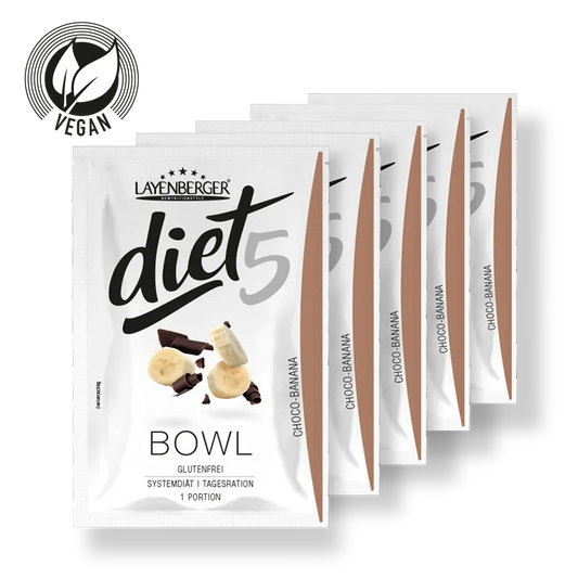 DIET5 BOWL 5er Tagesration Choco Banana - LAYENBERGER Nutrition Group GmbH