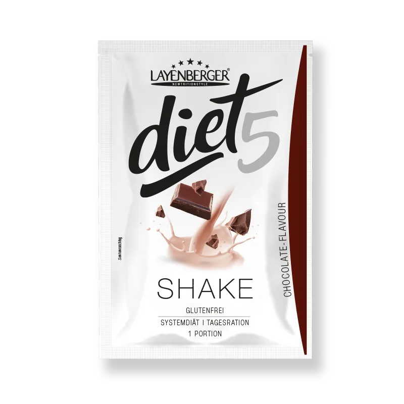 DIET5 SHAKE PULVER Chocolate - LAYENBERGER Nutrition Group GmbH