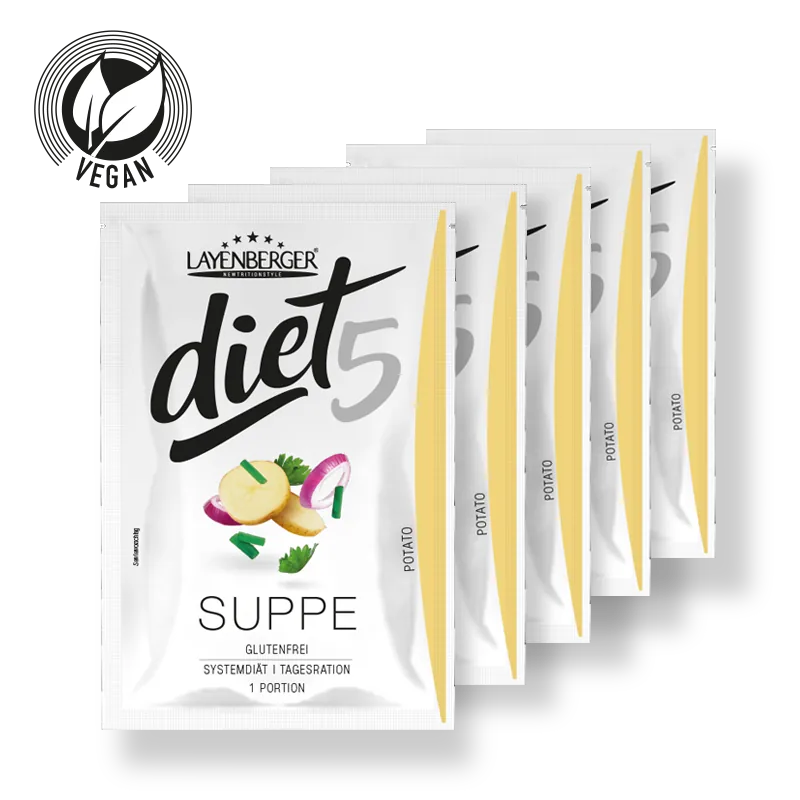 DIET5 SUPPE 5er Tagesration Potato - LAYENBERGER Nutrition Group GmbH