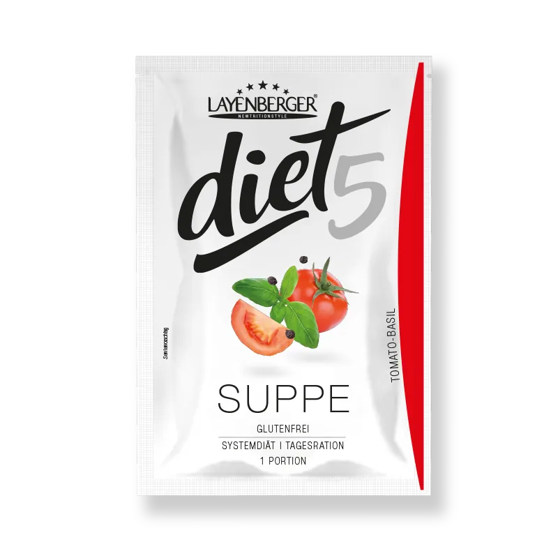 DIET5 SUPPE Tomato Basil - LAYENBERGER Nutrition Group GmbH