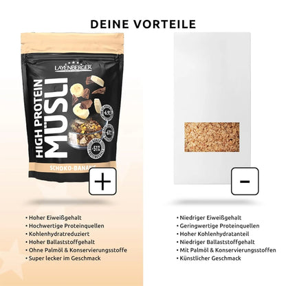 3K PROTEIN MÜSLI Schoko Banane