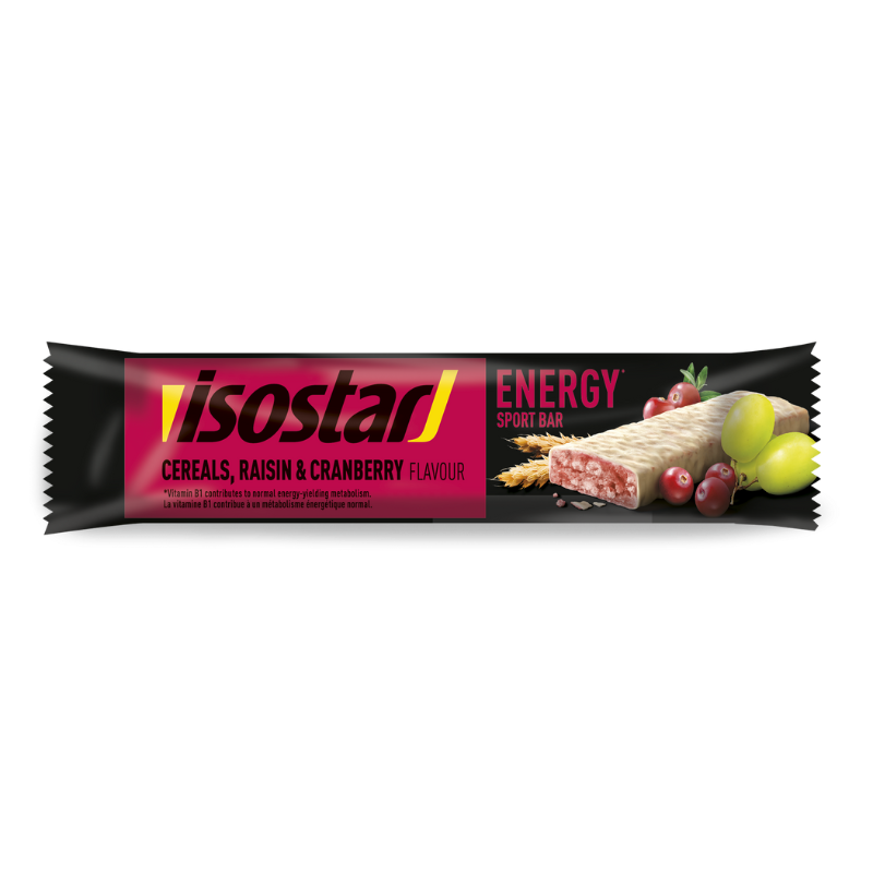 ISOSTAR HIGH ENERGY BAR Cranberry 30er Karton